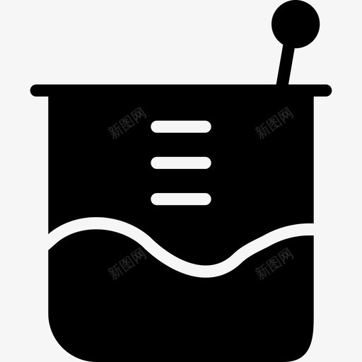 烧瓶科学11号装满图标svg_新图网 https://ixintu.com 烧瓶 科学11号 装满