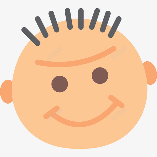 厚脸皮表情符号设置平淡图标svg_新图网 https://ixintu.com 厚脸皮 平淡 表情符号设置
