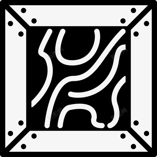 板条箱商务套装填充图标svg_新图网 https://ixintu.com 商务套装 填充 板条箱