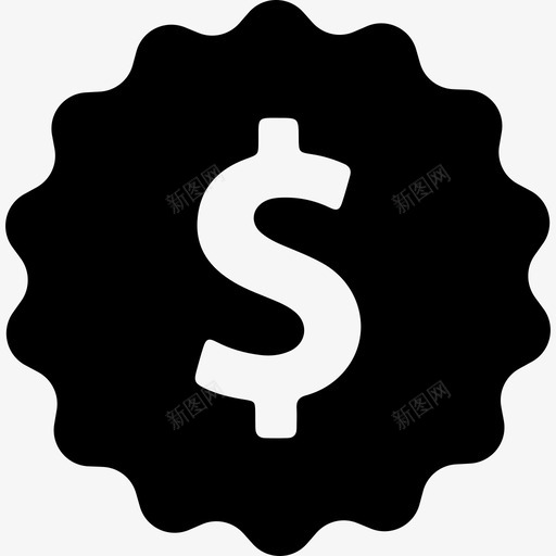 徽章电子商务系列纯色图标svg_新图网 https://ixintu.com 徽章 电子商务系列 纯色
