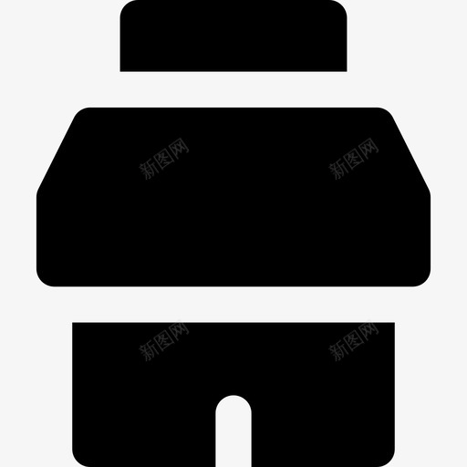 商店城市环境2已填充图标svg_新图网 https://ixintu.com 商店 城市环境2 已填充