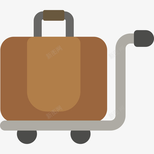 行李旅行和探险扁平图标svg_新图网 https://ixintu.com 扁平 旅行和探险 行李