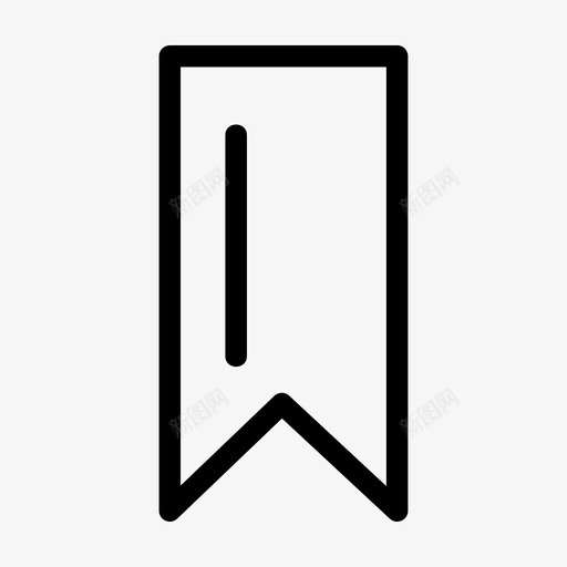 形状徽章书签图标svg_新图网 https://ixintu.com 书签 形状 徽章