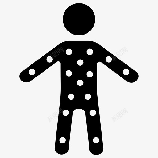 压力点穴位按压替代药物图标svg_新图网 https://ixintu.com 压力点 压力释放 反射 按摩符号图标 替代药物 穴位按压
