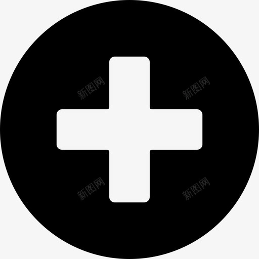 医院医疗13号实心图标svg_新图网 https://ixintu.com 医疗13号 医院 实心