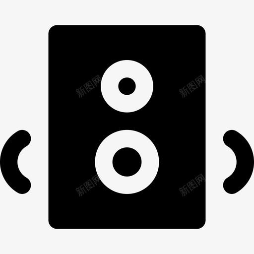 扬声器生日派对15已满图标svg_新图网 https://ixintu.com 已满 扬声器 生日派对15