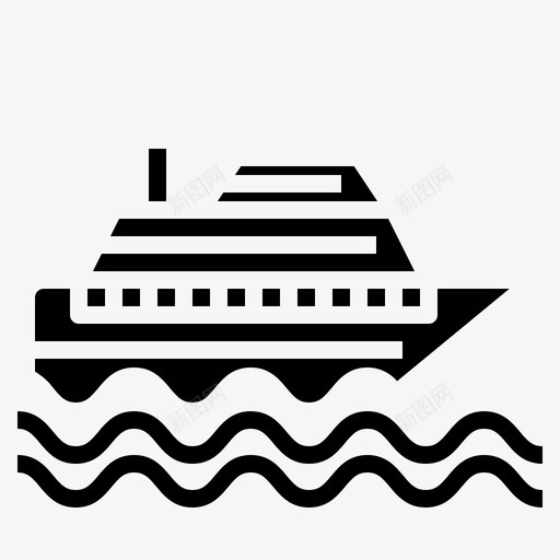 远洋班轮假日酒店图标svg_新图网 https://ixintu.com 假日 旅游 暑期 机票 远洋班轮 酒店 酒店和旅行固体