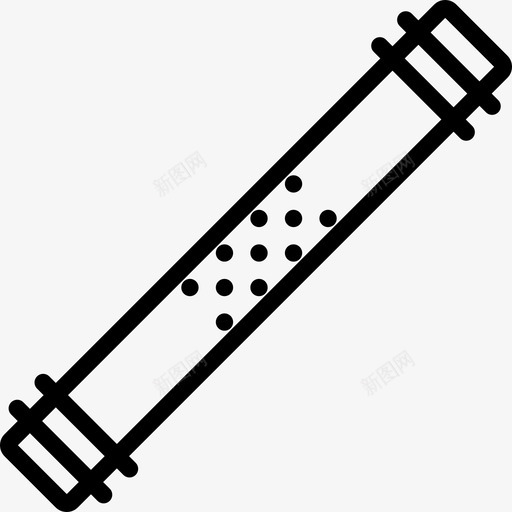 重量运动系列直线型图标svg_新图网 https://ixintu.com 直线型 运动系列 重量