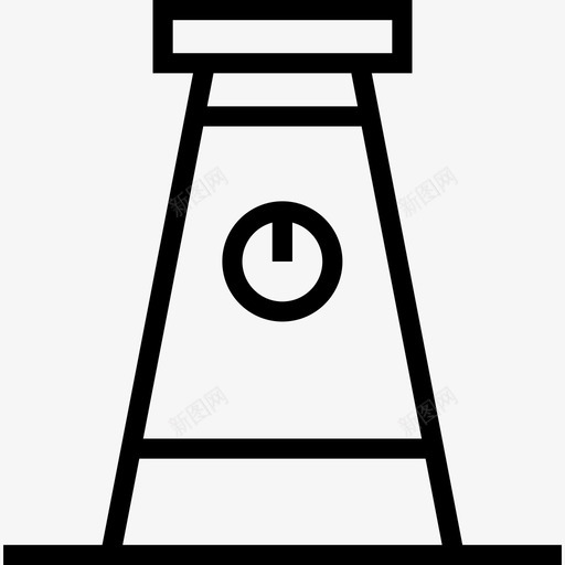 烟囱工业3线性图标svg_新图网 https://ixintu.com 工业3 烟囱 线性