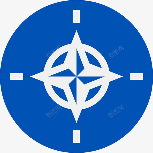 北约各国国旗圆形图标svg_新图网 https://ixintu.com 北约 各国国旗 圆形