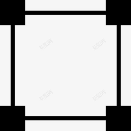正方形抽象元素填充图标svg_新图网 https://ixintu.com 填充 抽象元素 正方形