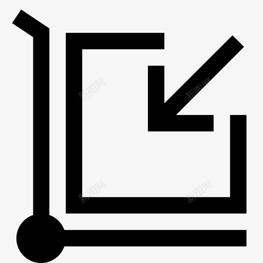 叉车库存卡车图标svg_新图网 https://ixintu.com 仓库 卡车 叉车 库存 物流 车辆