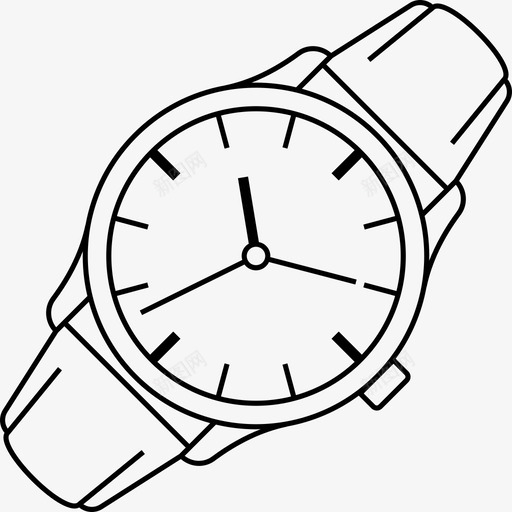 手表杂烩系列浅圆形图标svg_新图网 https://ixintu.com 手表 杂烩系列 浅圆形