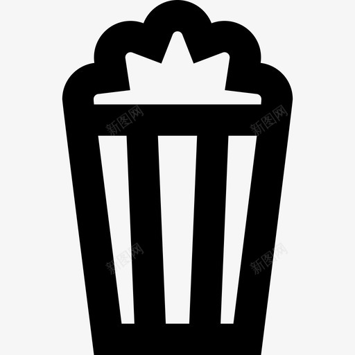 爆米花套餐4直系图标svg_新图网 https://ixintu.com 套餐4 爆米花 直系