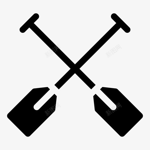 桨海洋水上运动图标svg_新图网 https://ixintu.com 26072018 桨 水上运动 海洋