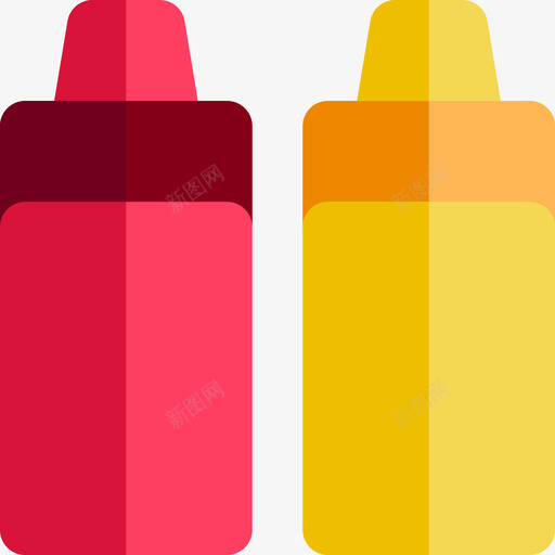 酱汁餐厅2平的图标svg_新图网 https://ixintu.com 平的 酱汁 餐厅2