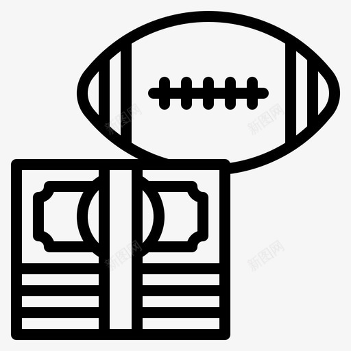 足球博彩nfl体育图标svg_新图网 https://ixintu.com nfl 体育 赌博 足球博彩