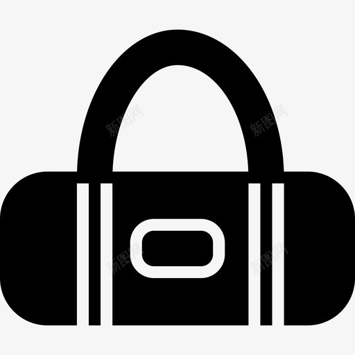 健身袋健身4填充图标svg_新图网 https://ixintu.com 健身4 健身袋 填充