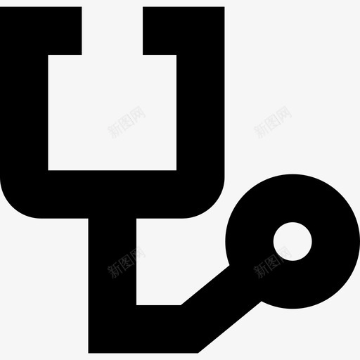 听诊器医学科学大胆中风图标svg_新图网 https://ixintu.com 医学 听诊器 科学大胆中风
