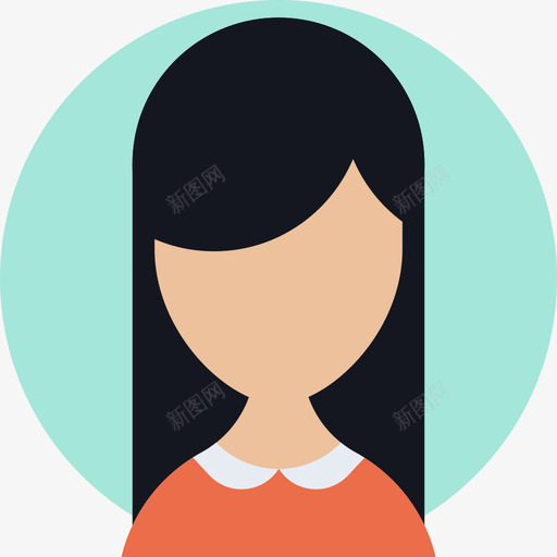 女孩人物人物化身收藏图标svg_新图网 https://ixintu.com 人物 人物化身收藏 女孩