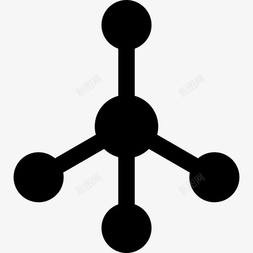 分子实验室元素2填充图标svg_新图网 https://ixintu.com 分子 填充 实验室元素2