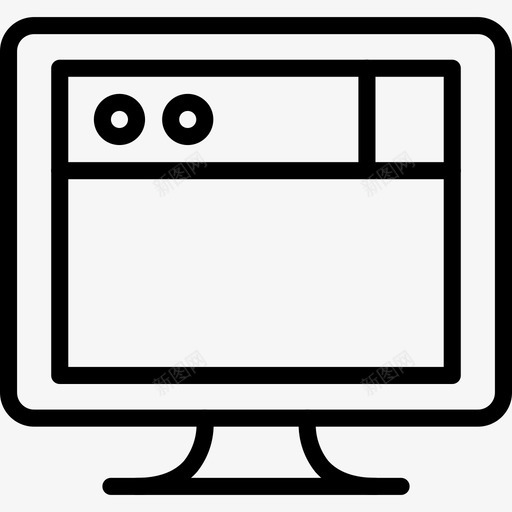 浏览器和应用程序编码开发图标svg_新图网 https://ixintu.com 开发 浏览器和应用程序 编码 编程