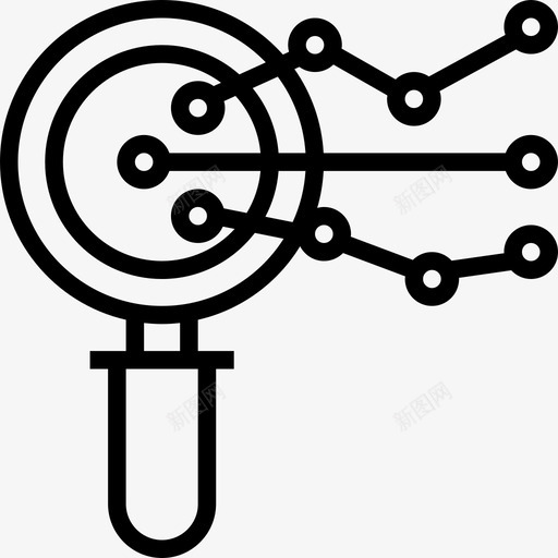 研究统计分析线性图标svg_新图网 https://ixintu.com 研究 线性 统计分析