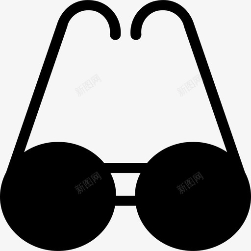 太阳镜保健图标系列填充svg_新图网 https://ixintu.com 保健图标系列 填充 太阳镜