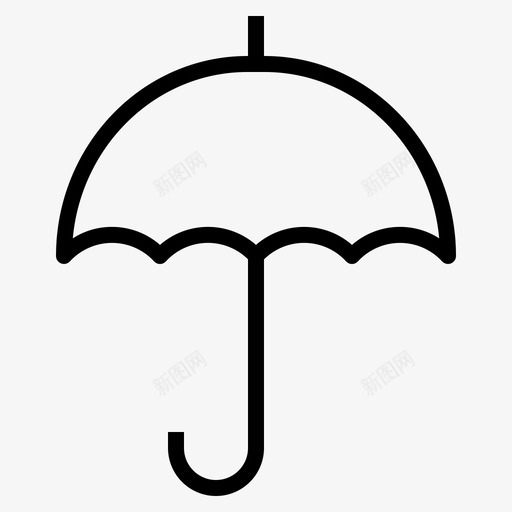 伞保护安全图标svg_新图网 https://ixintu.com 伞 保护 后勤001 安全