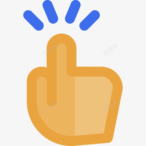 轻拍手势2平放图标svg_新图网 https://ixintu.com 平放 手势2 轻拍