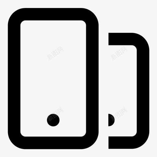 手机设备iphone图标svg_新图网 https://ixintu.com iphone 响应式 手机 设备