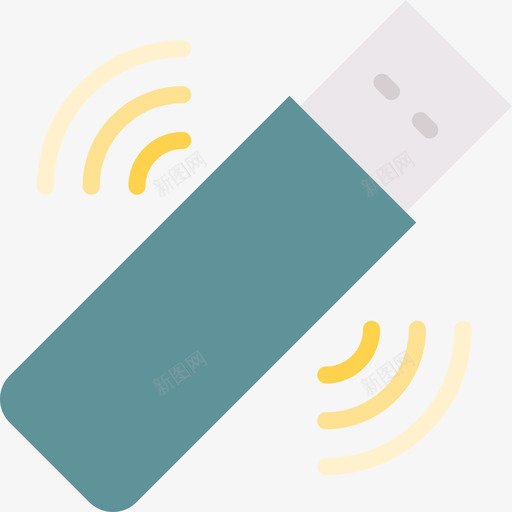 Wifi信号通信和媒体2平坦图标svg_新图网 https://ixintu.com Wifi信号 平坦 通信和媒体2