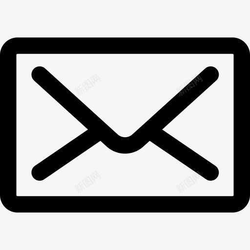 信封高中套装2直线型图标svg_新图网 https://ixintu.com 信封 直线型 高中套装2