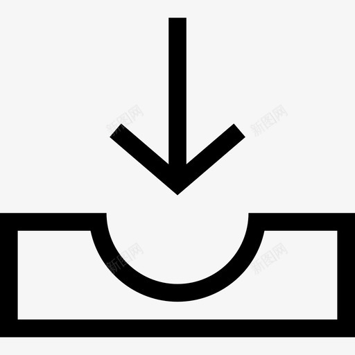 电子邮件收件箱邮箱接收图标svg_新图网 https://ixintu.com 微型 接收 电子邮件收件箱 邮箱