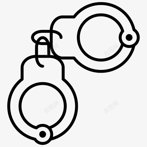 手铐被捕人质图标svg_新图网 https://ixintu.com fps大纲 人质 囚犯 手铐 监狱 被捕