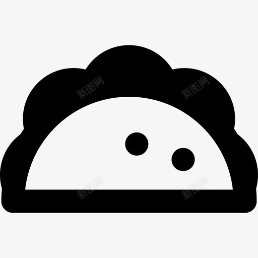 墨西哥玉米卷墨西哥元素5直线型图标svg_新图网 https://ixintu.com 墨西哥元素5 墨西哥玉米卷 直线型