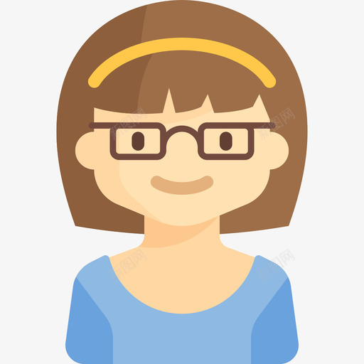女孩孩子阿凡达公寓图标svg_新图网 https://ixintu.com 公寓 女孩 孩子阿凡达