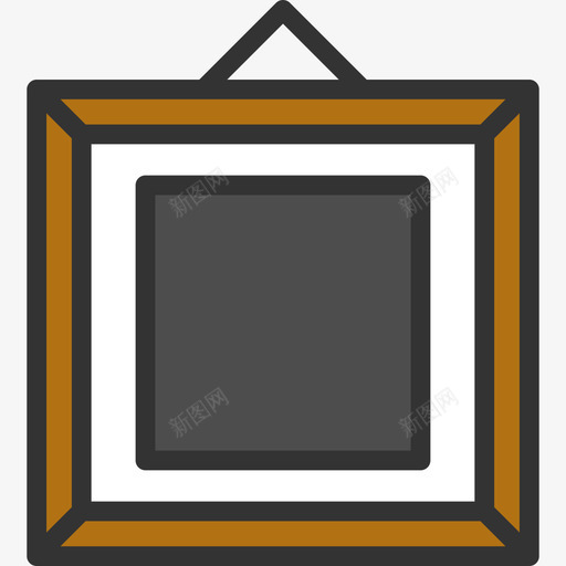 绘画博物馆2线性颜色图标svg_新图网 https://ixintu.com 博物馆2 线性颜色 绘画