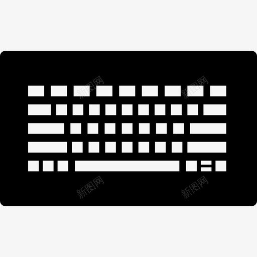 键盘计算机外设输入图标svg_新图网 https://ixintu.com 计算机外设 输入 键盘
