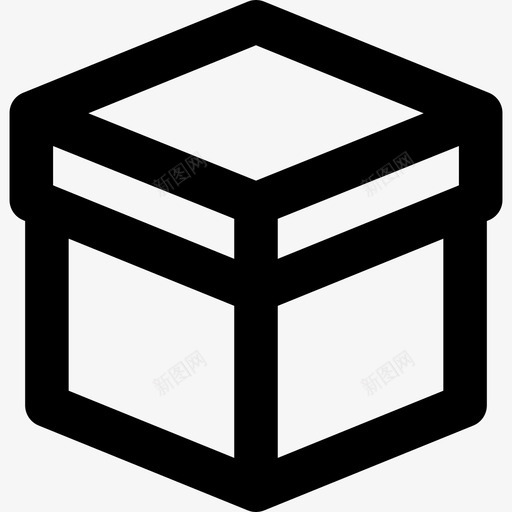 包装装运和交付5直线图标svg_新图网 https://ixintu.com 包装 直线 装运和交付5