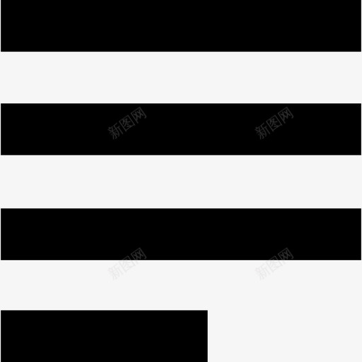 左对齐文本编辑器7填充图标svg_新图网 https://ixintu.com 填充 左对齐 文本编辑器7