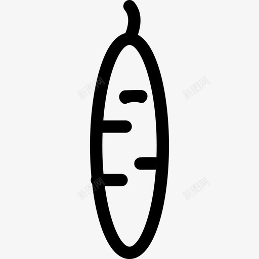 胡萝卜饮料和食物收集线性图标svg_新图网 https://ixintu.com 线性 胡萝卜 饮料和食物收集