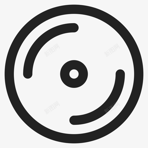 黑胶唱片酒吧俱乐部图标svg_新图网 https://ixintu.com 俱乐部 咖啡厅 苏打水 酒吧 饮料 黑胶唱片