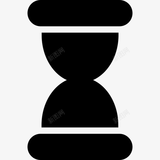 沙漏业务图标资产填充svg_新图网 https://ixintu.com 业务图标资产 填充 沙漏
