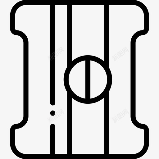 卷笔刀回学校5直线型图标svg_新图网 https://ixintu.com 卷笔刀 回学校5 直线型