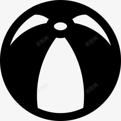 沙滩球婴儿9填充图标svg_新图网 https://ixintu.com 填充 婴儿9 沙滩球