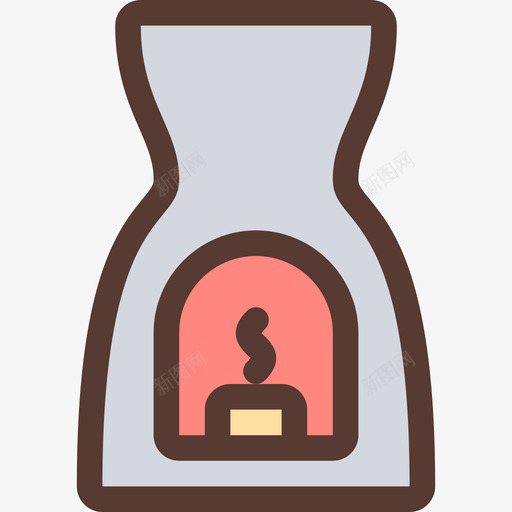 熏香水疗图标颜色svg_新图网 https://ixintu.com 水疗图标 熏香 颜色