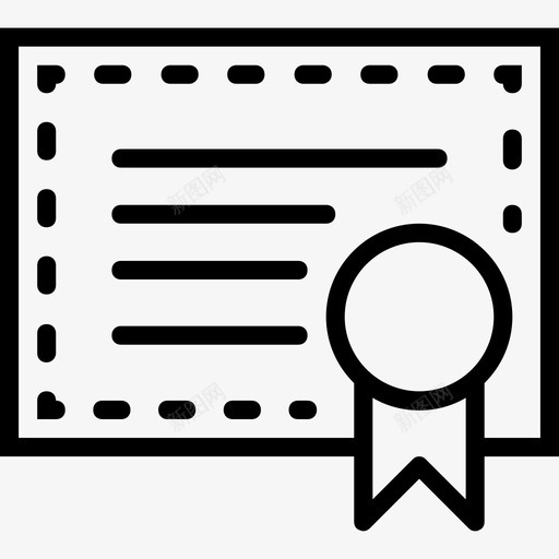 文凭学历7直系图标svg_新图网 https://ixintu.com 学历7 文凭 直系