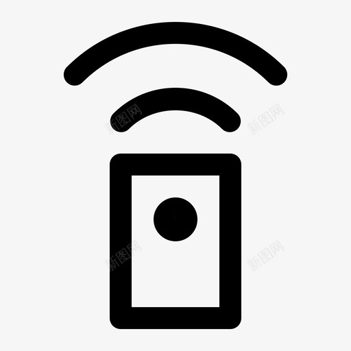 遥控器按钮控制器图标svg_新图网 https://ixintu.com 按钮 控制器 无线 计算机和电子线路图标集 遥控器
