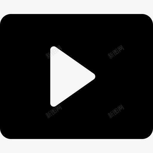 播放箭头ui界面图标svg_新图网 https://ixintu.com ui界面 播放 箭头